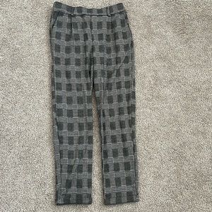Plaid knit Trousers
